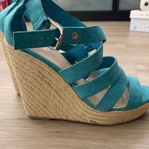 Mossimo - Teal Wedges